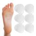 Premium Gel Ball of Foot Cushions - Reusable Clear Gel Metatarsal Pads - Foot Pain Relief - 1/8 Inch - 2 Pair 2 Pair (Pack of 1)