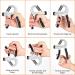 Vicloon Hand Trainer - Adjustable Forearm Training Device for Strength & Grip - Finger Coach in Black & Gray - Buy Online on GoSupps.com