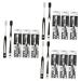 GLEAVI 12 Pairs Toothbrush Human Body Accessories Lovers Pbt