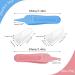2 Pcs Baby Nose Cleaning Tweezers - Safety Round-Head Tweezers for Nasal Cavity - Plastic Ear Nose Nasal Tweezers - Buy Online on GoSupps.com