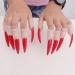10Pcs Cosplay Fake Nails Witch Nails Realistic Terrible Horror Decorative Claws Halloween Nails Witch Decorations Halloween Props for Festival Black - Buy Online on GoSupps.com