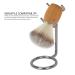 Premium Stainless Steel Shaver Holder | Angle Design Razor Stand for Home & Barber Salon | Enhanced Ventilation - Buy Online on GoSupps.com