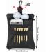 Corecise Golf Tee Pouch Bag - Zipper Golf Ball Bag for Men - Black - Buy Online on GoSupps.com