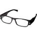 Foster Grant Men's LightSpecs Lloyd Reading Glasses with Lights - Rectangular Black/Transparent 59mm +1.75 | Shop Internationally - Buy Online on GoSupps.com