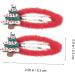 Beavorty 5 Pairs Christmas Hair Clips Christmas Tree Barrettes Snap Barrettes Lovely Hairwear Kids Barrettes for Hair Antlers Hair Clips Xmas Hair Clips Cartoon Side Clip Nylon Girl - Buy Online on GoSupps.com