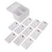 Niunion storage box for false eyelashes 10 layers of exquisite storage box for false eyelashes Storage of the eyelash extension box organizer eyelash storage box