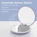 Luckme LED Lighted Compact Mirror - 4 Inch, 1X/5X Magnification, Brightness Adjustable, Travel Makeup Mirror - Purple - Buy Online on GoSupps.com