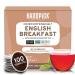 Hand pick English breakfast black tee bag (100 pieces) strong robust |Environmentally conscious tea bags brewing English breakfast tea & kombucha tea English breakfast black tea 100 count (pack of 1)