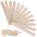 KMZ 60PCS Wooden Wax Sticks Disposable Wooden Waxing Spatulas Wax Applicator Stickers for Body Facial Hair Removal