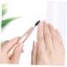 minkissy 1pc Nail Polisher Nail Polishing Heads Bits Nail Beauty Tools Electric Nail Drill Bits Manicure Head Bit Nails Gel Remover Steel Nail Plastic Pedicure 7x1.5cm White - Buy Online on GoSupps.com