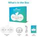 Wireless TENS Unit Muscle Stimulator for Back Pain Relief - EasyHome Leg Tens Machine with MyPainOff App - Electronic Pain Therapy Management EHE015BLE - Buy Online on GoSupps.com