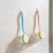 JAMSTONE Long Handle Bath Brush 2 in 1 Shower Sponge Set for Men and Women - Exfoliating Back Scrubber - Buy Online on GoSupps.com