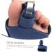 Curled Toe Brace Toe Strap Splint Sponge Composite Cloth Aluminum Alloy Aluminum Plate Blue Buddy Toe Wrap - Buy Online on GoSupps.com