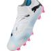 PUMA Women's Future 7 Match FG/AG Soccer Shoes - 40 EU - White/Black/Pink - International Shipping Available - Buy Online on GoSupps.com