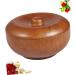 Fomiyes Wooden Bowl Soap Shell | Premium Wood Shaving Cup for Men | Durable Bamboo Shaver Bowl - Buy Online on GoSupps.com