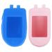 Socobeta flexibility wear-resistant fingertips pulse cover oximeter housing oximeter cover High quality silicone home for travel (blue+pink) household appliances