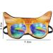 Pack of 2 3D Cat Dog Animal Sleep Eye Masks for Sleeping, Travel, Home & Office - Funny Blindfold for Girls, Kids, Men & Women - Buy Online on GoSupps.com