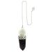 Harmonize Purple Amethyst Gemstone Bullet Pendulum Dowsing Beginner Energy Reiki Healing Stones