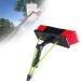 3-12M Window Cleaning Pole Water Fed Telescopic Brush Extendable Cleaner Conservatory Roof Photovoltaic Panel Cleaning Tool 5M Rod 30Cm Brush Head