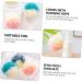 Angoily 8pcs Color Matching Bath Ball & Sponge Set | Body Scrubber Exfoliating Mitts & Shower Accessories for Men - Ideal Beauty Bath Supplies - Buy Online on GoSupps.com