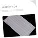 Angoily 200 Sheets Pearl Cotton Highlighter Hair Bleach Hair Dye Coloring Board Hair Coloring Film Hairdressing Tool Hair Tinting Strips Hair Coloring Supply Shims Hair Dye Mask Major Foam 41.2x14.8cmx4pcs Whitex4pcs - Buy Online on GoSupps.com