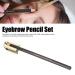 Duckbill Eyebrow Pencil Sharpener and Set for Makeup and Microblading in Brown - Buy Online on GoSupps.com