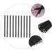 Balacoo 300 Pcs Disposable Eyeliner Makeup Brush Eye Tool Fiber Eyeliner Brush Gel Make up 9x0.7cmx3pcs Blackx3pcs - Buy Online on GoSupps.com