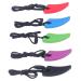 Multicolored Tough Tooth-Shaped Silicone Necklace for Oral Motor Skills & Fear Relief - 5 Heat-Resistant Sensory Chewing Chains for PDD - Buy Online on GoSupps.com