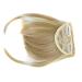 Battnot Clip-In Bangs for Women - 15cm White Gold Hair Extension Fringe | High Temperature Fiber Party Wigs - Buy Online on GoSupps.com