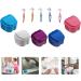 10-Piece Dental Storage Box Set | Travel Holder for Toothbrushes & Oral Care | Prosthesis & Braces Case - Buy Online on GoSupps.com
