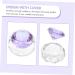 minkissy Nail Art Crystal Cup Manicure Dish Bowl Nail Art Dappen Cup Container with Lid Crystal Nail Art Dappen Bowl Nail Liquid Cup Nail Cup with Lid With Cover Purple Glass White Crystal - Buy Online on GoSupps.com