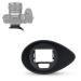 JJC Camera Viewfinder Eyecup Eyepiece for Sony A7R V A7R5 A7 IV A7M4 A7S III A7SIII A7S3 A1 Alpha 1 Replaces Sony FDA-EP19 Eye Cup, Oval Shape Soft Silicone and 360 Rotatable Design