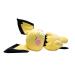 Pok mon PKW3113 Official & Premium Quality 18-inch Pichu Adorable Ultra-Soft Plush Toy Perfect for Playing & Displaying-Gotta Catch Em All Black