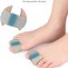 KKPLZZ 4 Pack Bunion Separators - Hallux Valgus Corrector with 2 Loops - Prevent Overlaps & Reduce Discomfort for Comfortable Feet - Buy Online on GoSupps.com