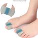 Saluaqui 4-Pack Toe Separator Corrector for Hallux Valgus - Prevent Overlap Reusable & Comfortable Solution for Overlapping Toes - Buy Online on GoSupps.com