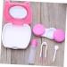 SOLUSTRE 2pcs Cute Lens Case Stylish Lens Storage Box for Safe Travel & Protection | International Shipping Available - Buy Online on GoSupps.com