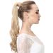 Ponytail Extension Natural Wavy Ponytail Hair Extension for Women Synthetic Long Heat Resistant Wrap Around Clip-in Ponytails Hairpieces Ponytail Hair Extension(Black brown) 20inches Black brown - Buy Online on GoSupps.com