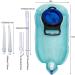 2L Enema Bag Kit with 5ft Silicone Hose & 3 Reusable Tips | Controlled Flow for Colon Detox Cleansing Enemas (TX004 - Buy Online on GoSupps.com