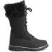 Womens Thermal Waterproof Snow Boots - Black/Black, Size 9 | POLAR Faux Fur, Rubber Sole for Outdoor Walking - Buy Online on GoSupps.com