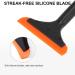 SetSail Small Silicone Shower Squeegee for Glass Doors, Windows, Mirrors, Tiles, and Cars - Bathroom Cleaning Tool - Buy Online on GoSupps.com