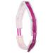 QHP Lunging Girth Ontario adjustable on both sides with multiple rings and soft faux fur (thoroughbred fuchsia) Cob fuchsia