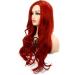 Red Wigs for Women Long Curly Wavy Ladies Fancy Dress Wig Synthetic Hair Wigs Heat Resistant Full Wig Cosplay Halloween (Red) L205-Red - Buy Online on GoSupps.com