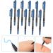 NOLITOY 10pcs Eyebrow Marker Pen Cosmetic Liner Beauty Marker Lip Mapping Pen Plastic Water Proof Use a Pen 13.9x1.8cm Blue - Buy Online on GoSupps.com