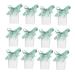 Gatuida 20pcs European Style Wedding Tiny Presents Small Gifts Happy Candy Mori Department Tiny Gifts Shapermints Candy Favor Boxes Puff Mints Silk Ribbon Peppermints Candy Paper Gift Box 1 count (Pack of 1) Green