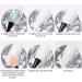 Pearl Holographic Nail Glitter | 6 Grid Chrome Nail Powder for Stunning Nail Art | Aurora Bubble Dipping Dust - Buy Online on GoSupps.com