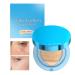 Dayysiuy Makeup Cushion Sweat-Resistant Concealer Cushion for Girls Brightening Camouflage Cream for School Travel Party Business Trip Camping