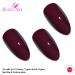 Shop Bling Art Brown Red Stiletto Almond False Nails - 24 Long Tips with Glue | Premium Artificial Nails for Stunning Looks - Buy Online on GoSupps.com
