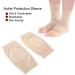 Buy Padded Heel Socks - Ankle Protector Soft Elastic Sleeve for Breathable Comfort & Heel Crack Relief - Buy Online on GoSupps.com
