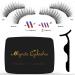 Magnetic Eyelashes - Reusable 3D False Lashes with 3 Magnets Soft & Natural Look | 8 Pieces with Tweezers No Glue Needed - Buy Online on GoSupps.com