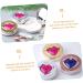 Hapinary Ceramic Contact Lens Case & Toothbrush Holder - Travel Organizer for Colored Contacts & Glasses - Buy Online on GoSupps.com